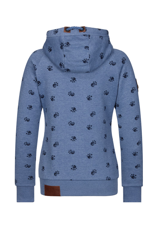 Brazzo 20 - Imprimé chien bleu chiné