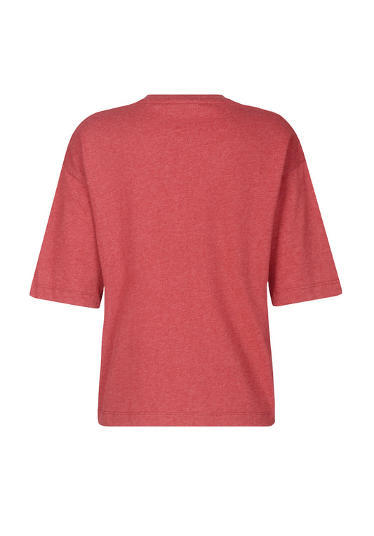 Tired Marie (Oversize) - Ruby Red Melange