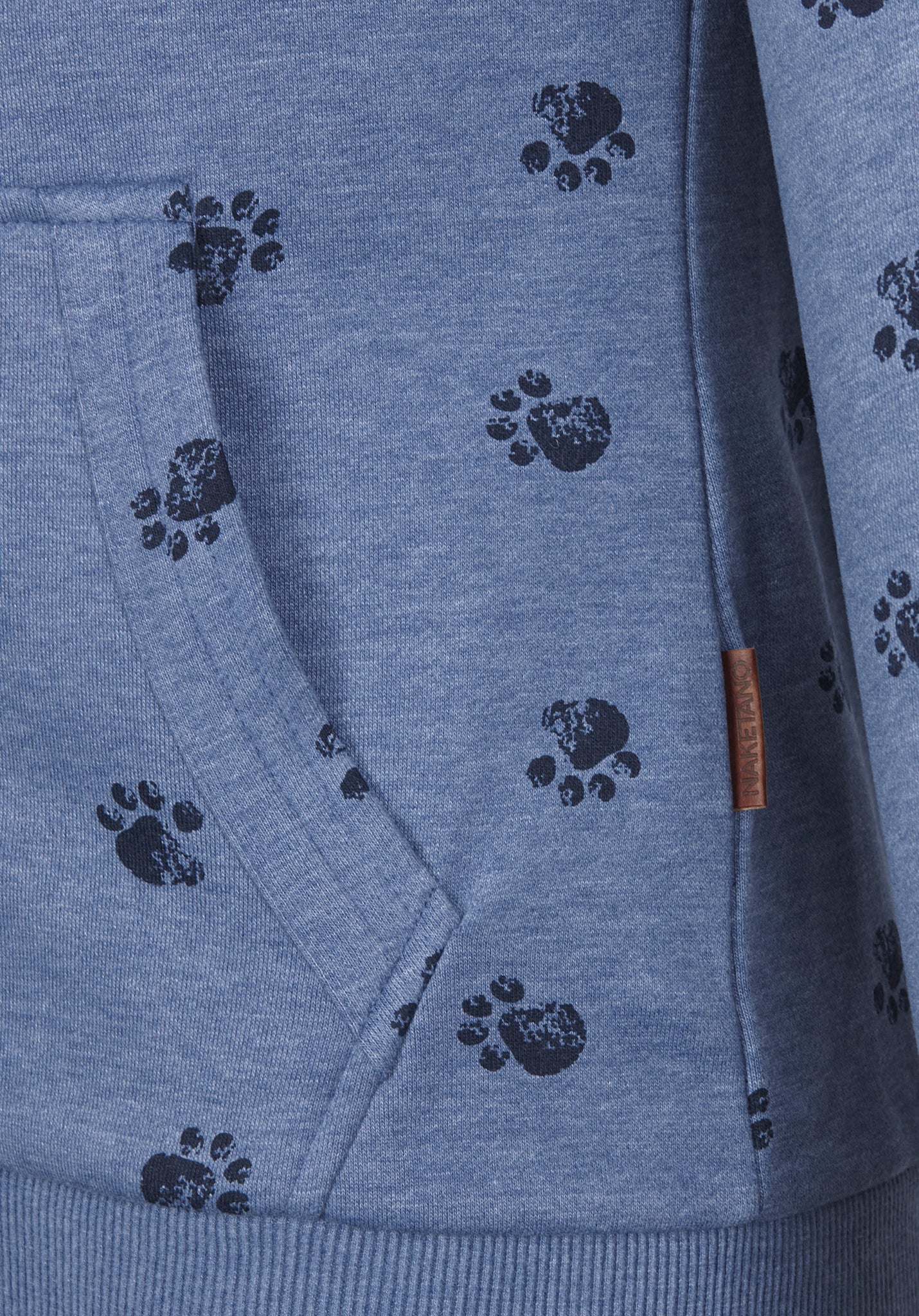 Brazzo 20 - Blue Melange Dog Print
