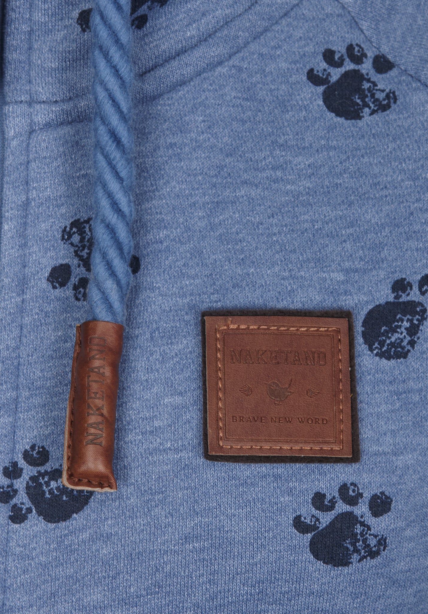 Brazzo 20 - Blue Melange Dog Print