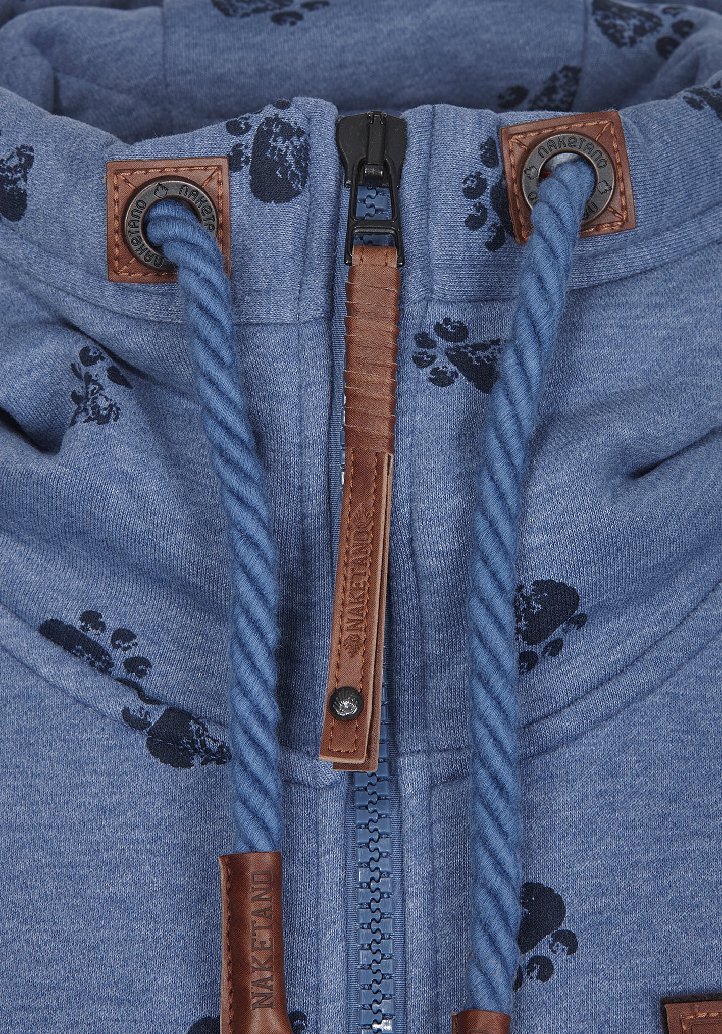 Brazzo 20 - Blue Melange Dog Print